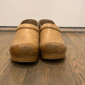 Dansko Professional Clogs - honey distressed, size 38